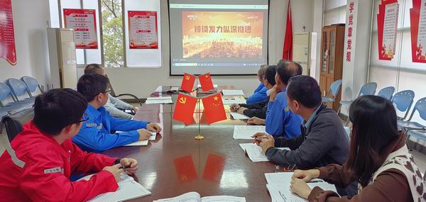 南方管道公司黨支部開展“學(xué)黨紀(jì)、知敬畏、守紀(jì)律、明底線”主題黨日